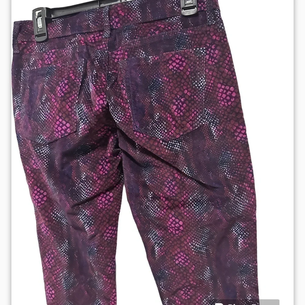 Gap 1969 Snake Print Leggings Jeans Cords Size 28 Regular - Picture 7 of 16